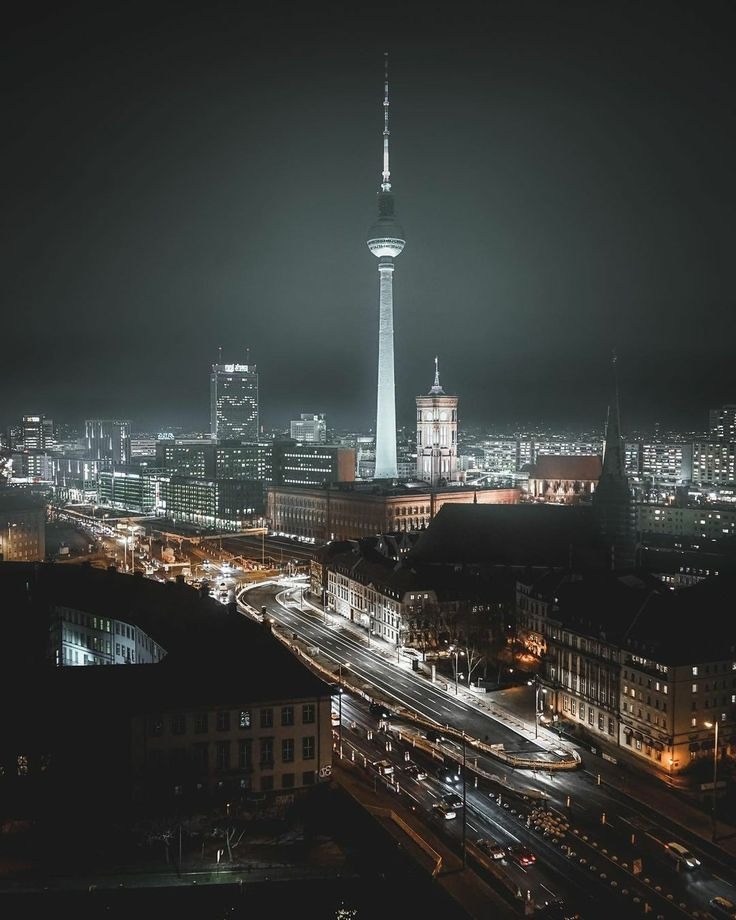 Berlin TV Tower: Touching the Clouds