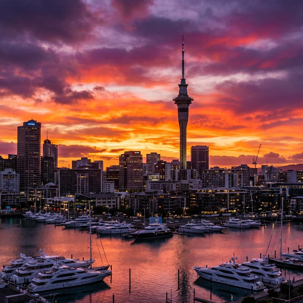 Auckland Skyline